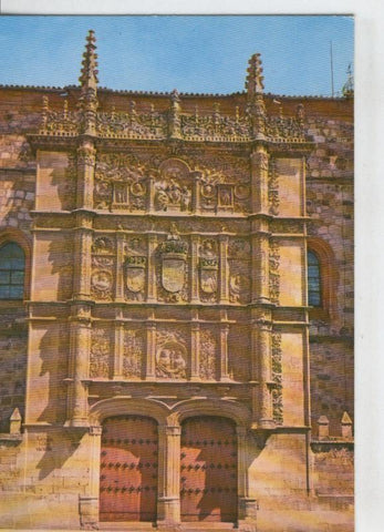 Postal 07549 : Fachada de la Universidad de Salamanca
