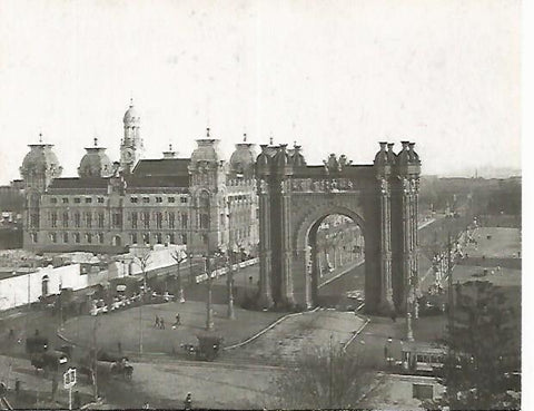 Foto 18448: Arc de Triomf en Barcelona 1900-1930