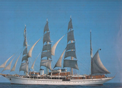 Lamina de barco medida 39,5 x 32,5 cm: Sea Cloud, Cayman Island