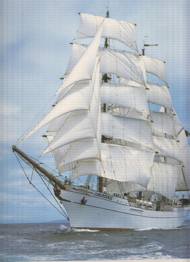 Lamina de barco medida 29,5 x 32, 5 cm: Cuauhtemoc, Mexico