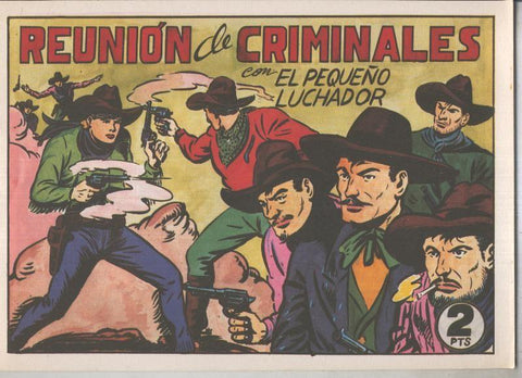 El Pequeño Luchador facsimil numero 114: Reunion de criminales