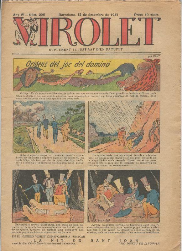 Virolet suplement illustrat d,en Patufet numero 206 del  12.12.1925