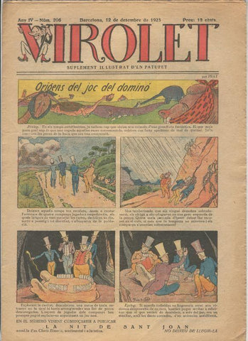 Virolet suplement illustrat d,en Patufet numero 206 del  12.12.1925