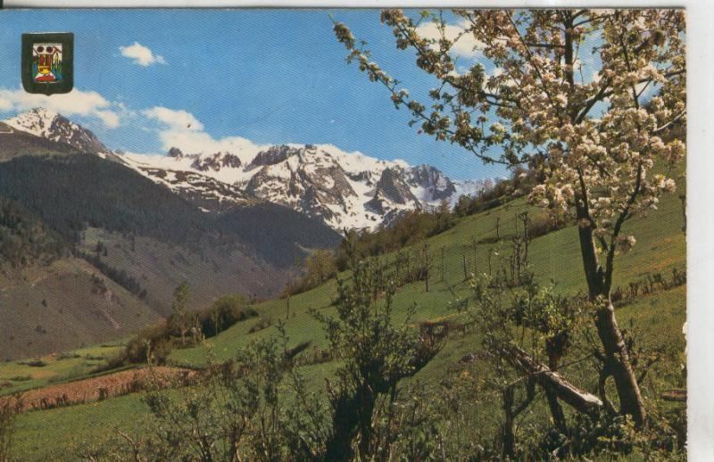 Postal 010390: Paisaje tipico del pirineo catalan en Lerida