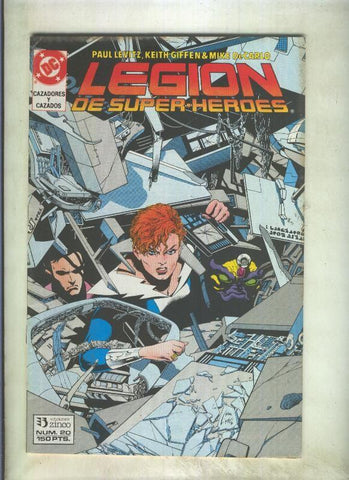 Legion de Superheroes numero 20 (numerado 4 en trasera)