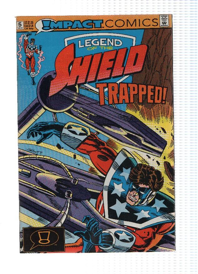 LEGEND OF THE SHIELD, Volume 1 Numero 05: Heritage (Impact Comics)