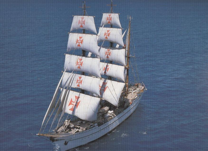 Lamina de barco medida 39,5 x 32,5 cm: Sagres, Portugal