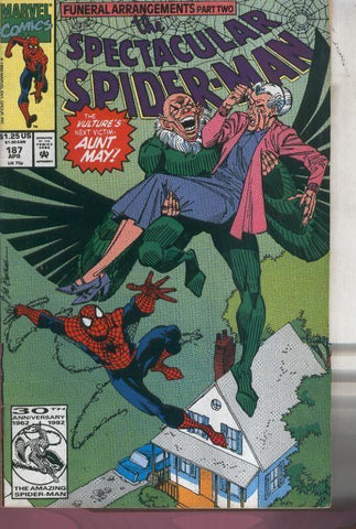 The Spectacular Spider-Man volumen 1 numero 187 (1992)