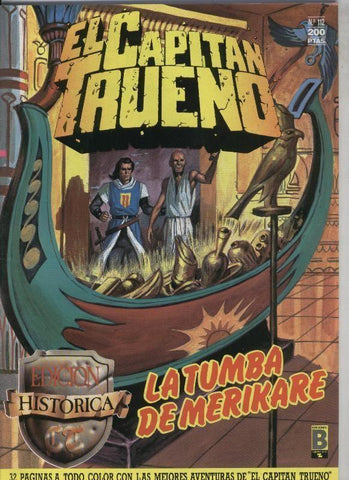 El Capitan Trueno color, edicion Historica numero 112: La tumba de Merikare