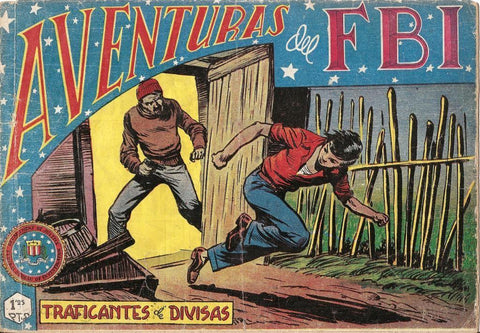 Aventuras del FBI original numero 062: Traficantes de divisas (numerado 3 en trasera)