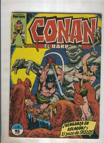 Conan el Barbaro primera edicion numero 011 (numerado 5 en trasera)