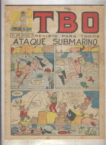 TBO numero 405: Ataque submarino (Ayne)