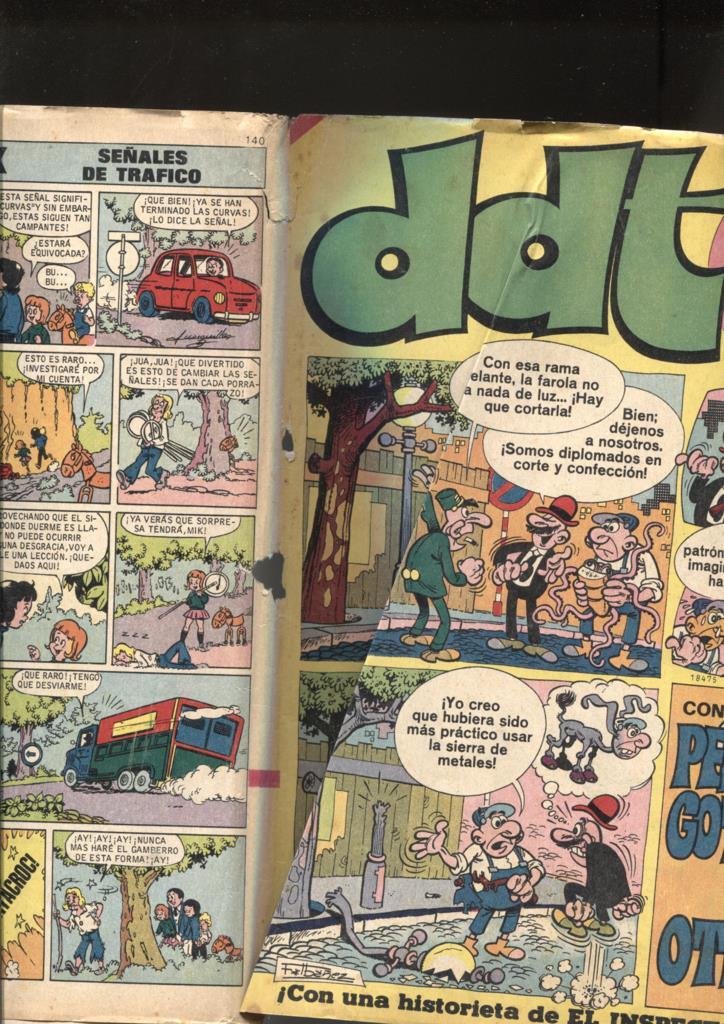 DDT tercera epoca numero 327 (cubierta fatigada y arrugada)