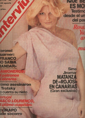 REVISTA INTERVIU NUMERO 66: ROSANNA YANNI
