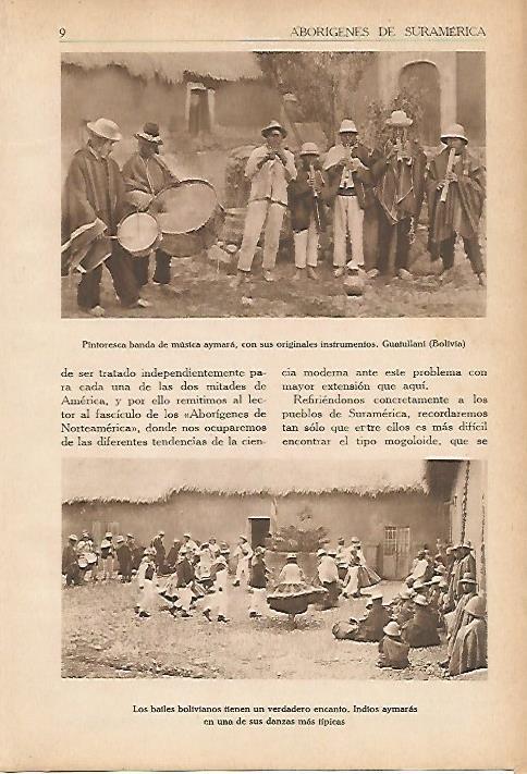 LAMINA 5376: Banda de musica aymara