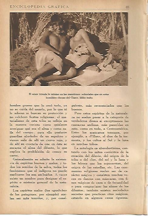 LAMINA 5395: Pareja del Chaco 