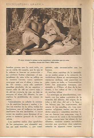 LAMINA 5395: Pareja del Chaco 