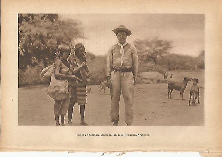 LAMINA 5399: Hombres de Formosa en Argentina