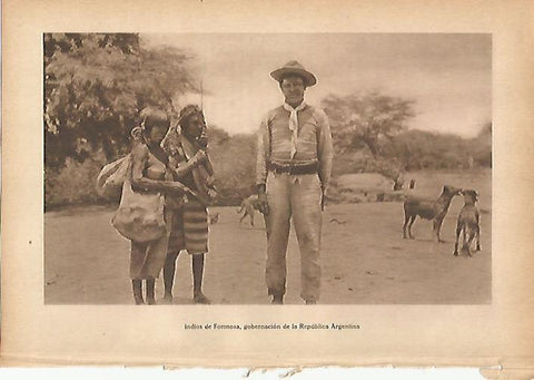 LAMINA 5399: Hombres de Formosa en Argentina