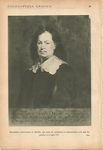 LAMINA 5416: Autorretrato de Murillo