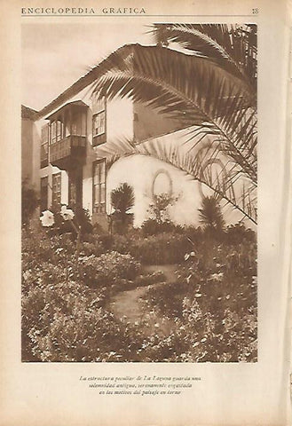 LAMINA 5444: Casa de La Laguna