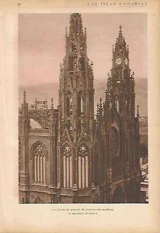 LAMINA 5463: Iglesia de las Arucas