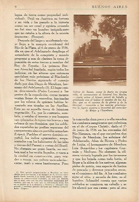 LAMINA 5504: Monumento al General San Martin