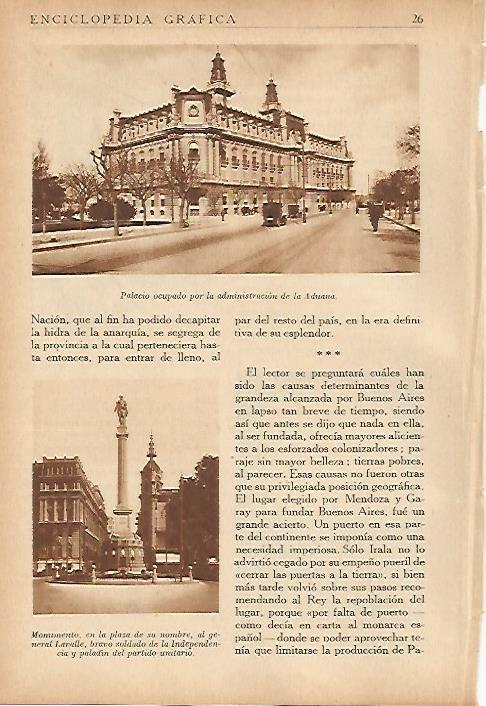 LAMINA 5512: Aduana de Buenos Aires