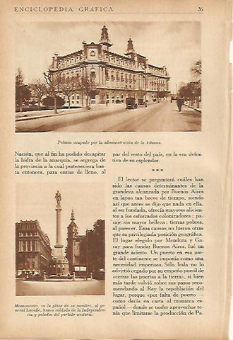 LAMINA 5512: Aduana de Buenos Aires