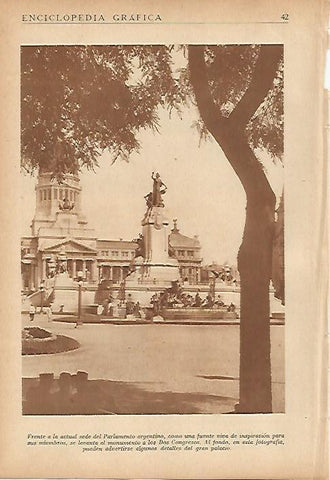 LAMINA 5520: Parlamento de Argentina