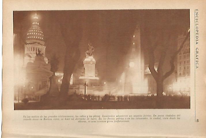 LAMINA 5523: Vista de Buenos Aires
