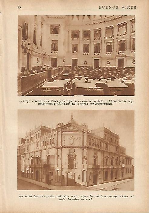 LAMINA 5527: Palacio del Congreso de Argentina