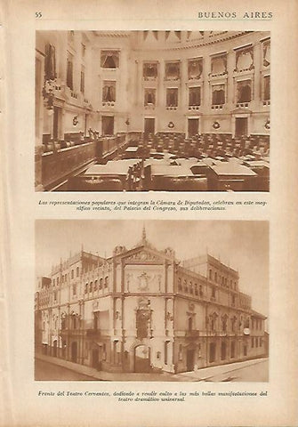 LAMINA 5527: Palacio del Congreso de Argentina