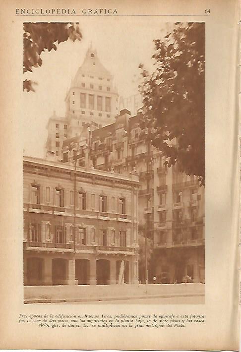 LAMINA 5531: Edificios de Buenos Aires