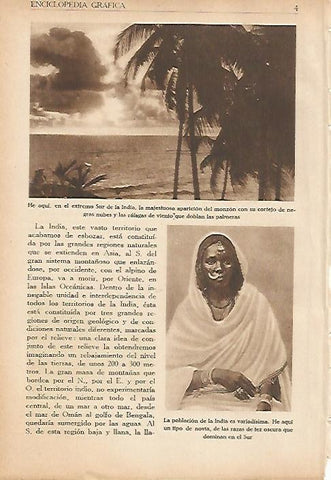 LAMINA 5537: Novia de la India