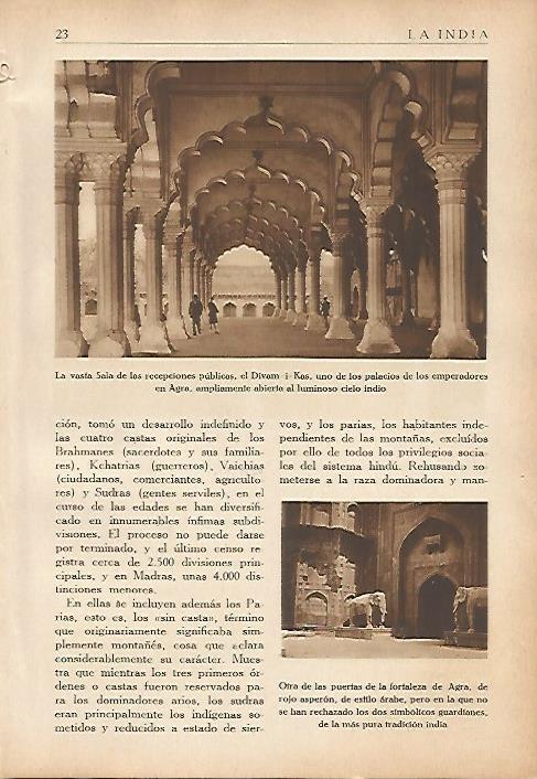 LAMINA 5547: Sala de Recepciones en Agra