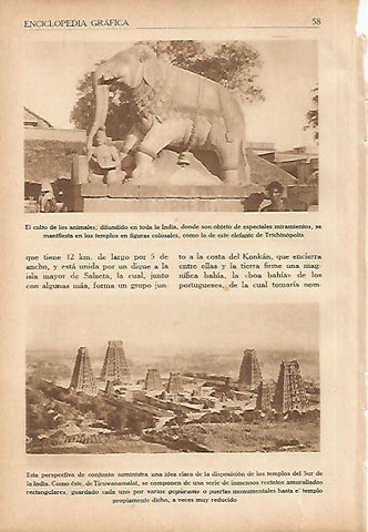 LAMINA 5564: Templos del Sur de India