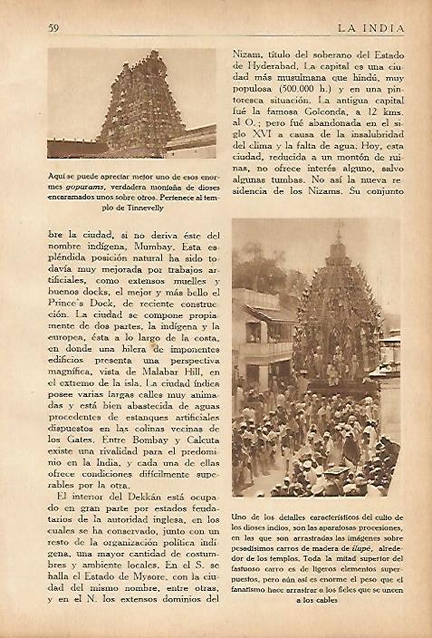 LAMINA 5565: Gopurams 