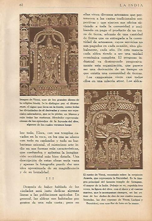 LAMINA 5566: Imagen de Visnu