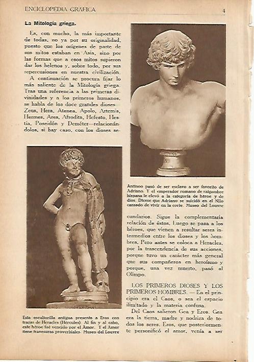 LAMINA 5569: Escultura representando a Eros