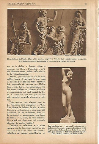 LAMINA 5576: Relieve del nacimiento de Dioniso