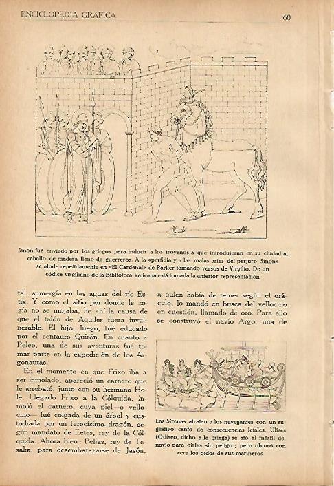 LAMINA 5597: Sinon y las Sirenas
