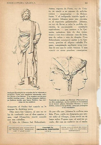 LAMINA 5599: Asclepio y Hermes