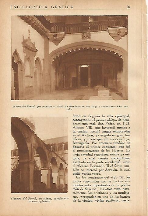 LAMINA 5612: Coro y claustro del Monasterio del Parral