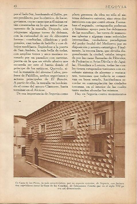 LAMINA 5621: Casa de los Picos