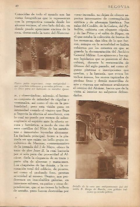 LAMINA 5624: Casa de Diego de Rueda