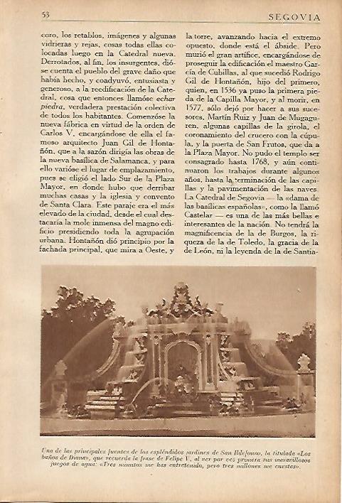 LAMINA 5626: Fuente de los jardines de San Ildefonso de la Granja
