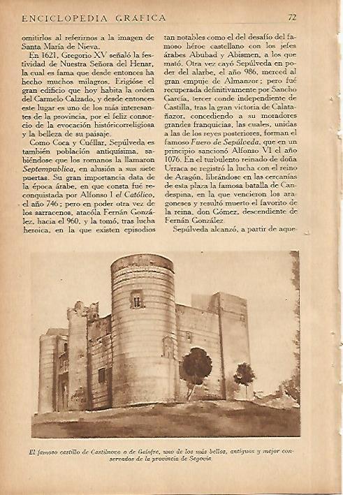 LAMINA 5635: Castillo de Galofre