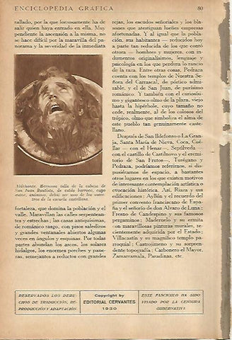 LAMINA 5639: Cabeza de San Juan Bautista