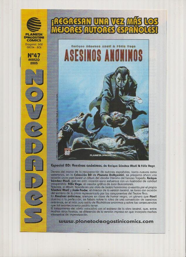 NOVEDADES PLANETA DE AGOSTINI, Numero 47: Marzo de 2005